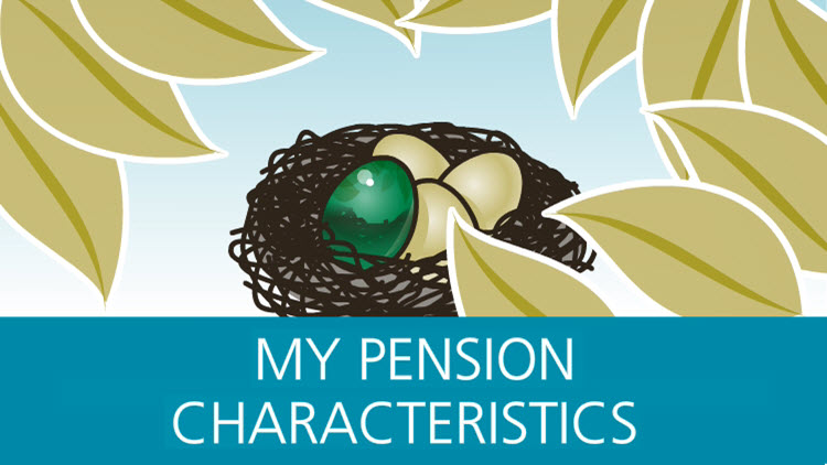 My pension characteristics